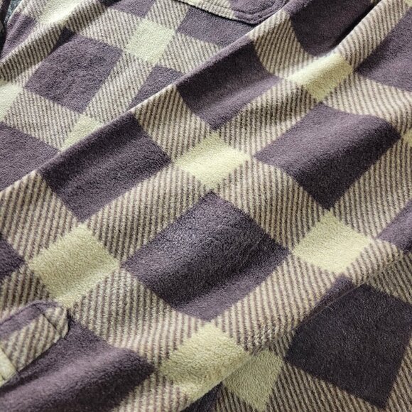 Freedom Foundry Flannel Shirt Mens Large Brown Plaid Button Up Long Sleeve - Picture 3 of 7